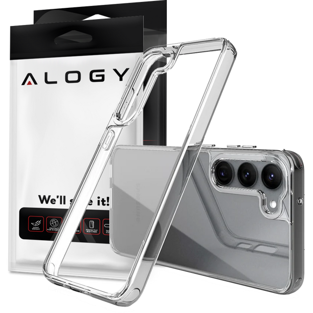 Alogy Etui do Samsung Galaxy A35 5G obudowa plecki futerał Hybrid Clear Case Przezroczyste