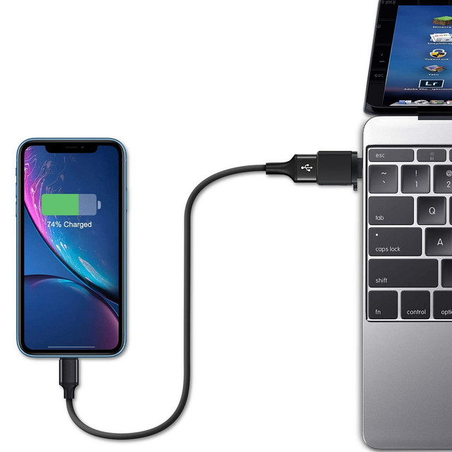  Alogy Adapter przejściówka konwerter USB-A do USB-C 3.0 Czarny