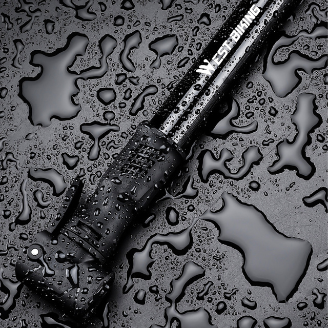 Pompka rowerowa ręczna aluminiowa Alogy Mini Bike Pump 100psi z uchwytem Czarna