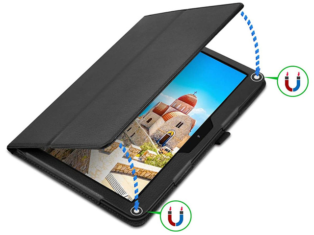 Alogy Etui na tablet stojak do Lenovo Tab M10 10.1 TB-X505 F/L Czarne