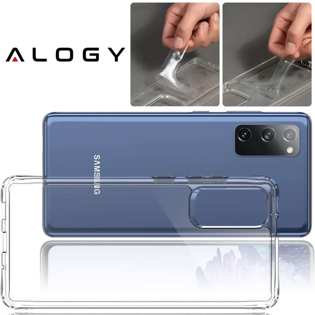 Alogy Etui ochronne obudowa Hybrid Clear Case do Samsung Galaxy S20 FE / S20 FE 5G Przezroczyste