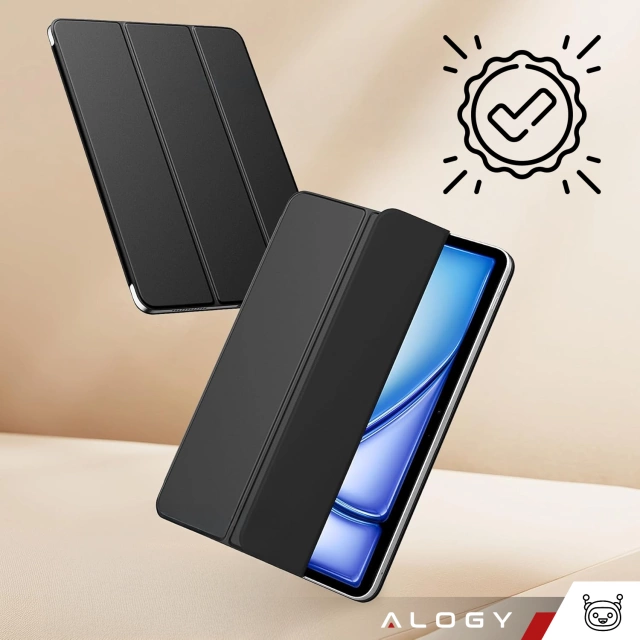 Etui magnetyczne 360 do Apple iPad 10.9" gen 10 Alogy Magnetic 360 Case obudowa ochronna na tablet Czarne
