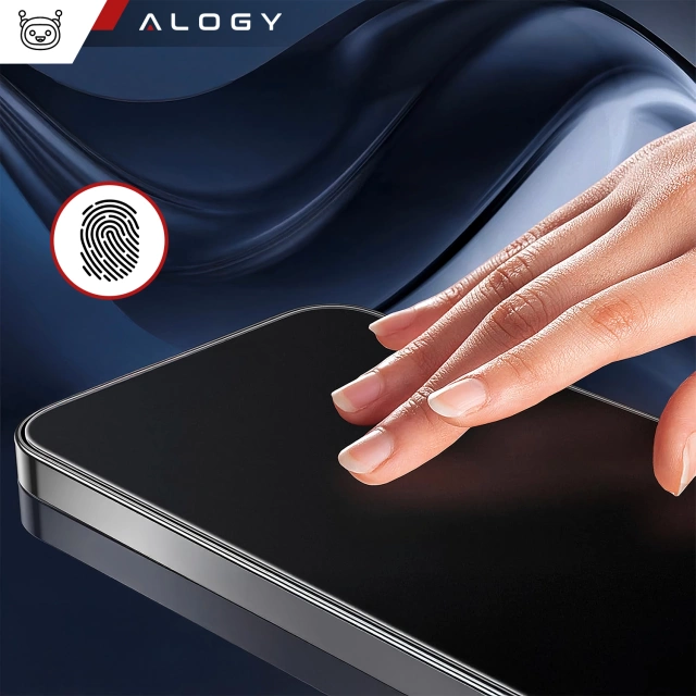 Szkło hartowane Prywatyzujące do Samsung Galaxy S23 matowa ochrona na ekran Alogy Privacy Glass