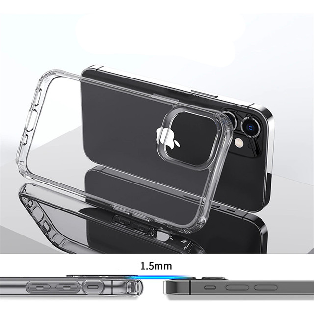 Alogy Etui na telefon Hybrid Case do Apple iPhone 13 Mini Przezroczyste