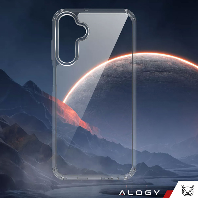 Alogy Etui do Samsung Galaxy A15 4G/5G, Galaxy A25 5G obudowa plecki futerał Hybrid Clear Case Przezroczyste