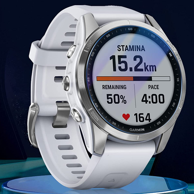 Alogy 2x Szkło ochronne do smartwatcha 9H do Garmin Fenix 7S