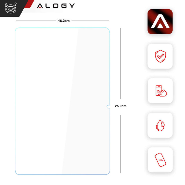 Szkło hartowane na ekran Lenovo P11 Pro 2Gen 11.2 TB132 TB-132FU TB-132XU 2gen Alogy Screen Protector Pro+ 9H
