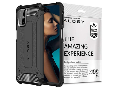 Alogy Etui na telefon Hard Armor do Samsung Galaxy M51 szare