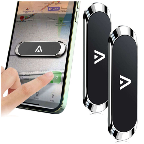 Alogy Uchwyt do telefonu samochodowy magnetyczny samoprzylepny na deskę