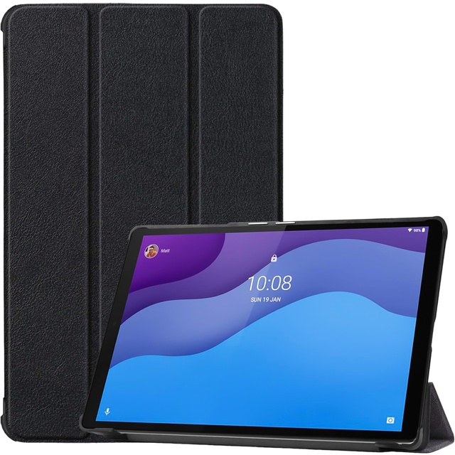 Alogy Etui do tabletu Smart Book do Lenovo M10 Gen 2 TB-X306  Czarny