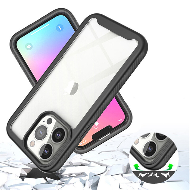 Alogy Etui pancerne Defense Pro + Screen Protector do Apple iPhone 14 Pro Max Black