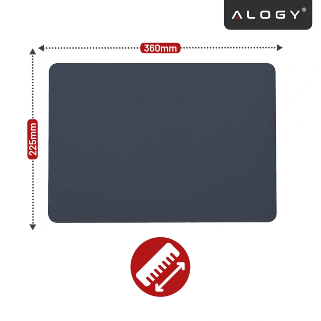 Etui do Apple Macbook Pro 16 2021-2025 (M1/M2/M3/M4) – elastyczna, matowa obudowa ochronna, lekka i odporna – Alogy AirGuard™ Granatowy