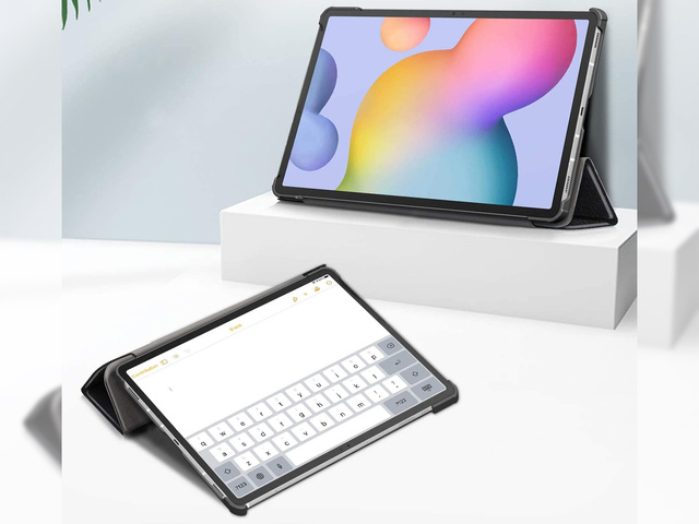 Alogy Etui na tablet Smart Book do Galaxy Tab S7 FE 5G 12.4 T730/T736B Czarny
