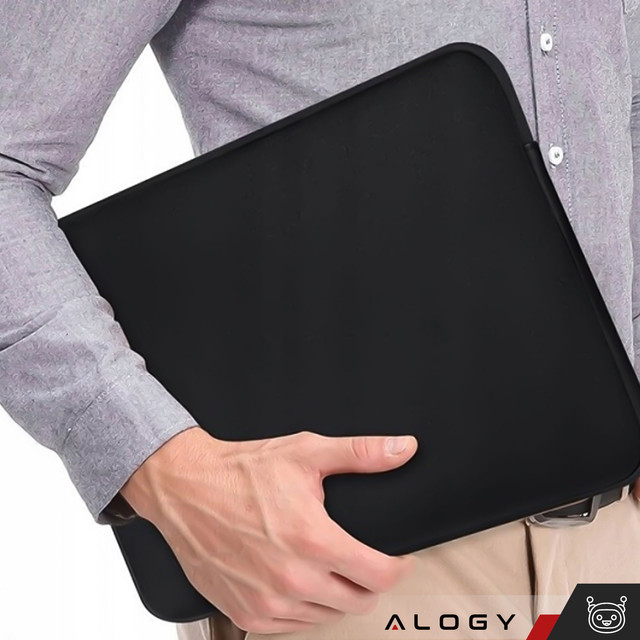 Etui ochronne Torba pokrowiec Alogy Neopren uniwersalna do laptopa 15.6 Czarne