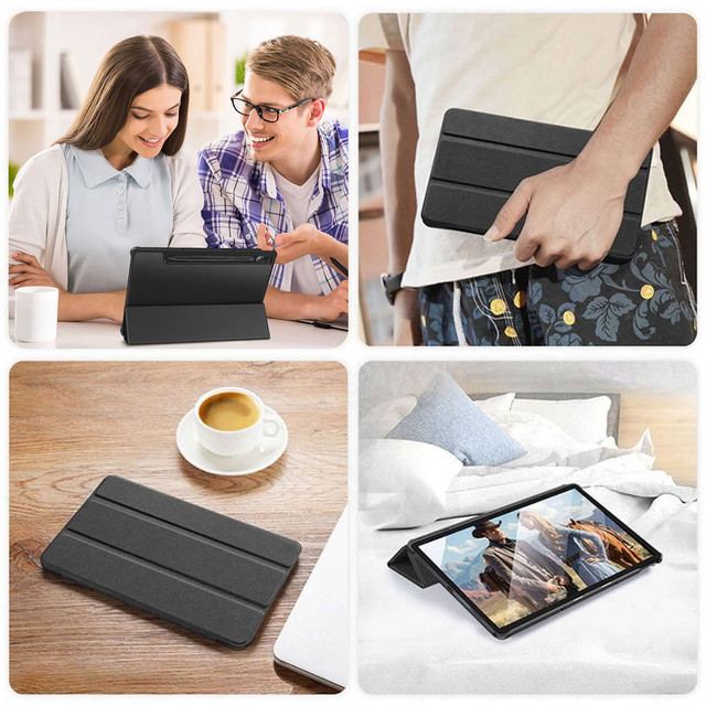 Alogy Etui Book Cover Case do Lenovo Tab P12 Pro 12.6" TB-Q706F, TB-Q706L Czarny