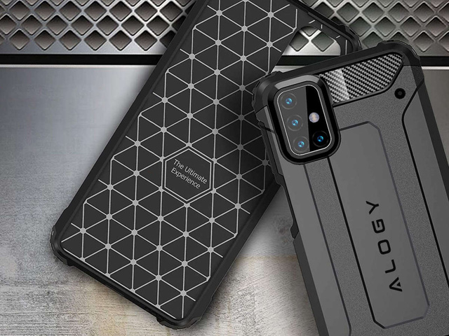 Alogy Etui na telefon Hard Armor do Samsung Galaxy M51 szare