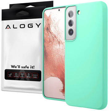 Alogy Thin Soft Case Etui ochronne do telefonu do Samsung Galaxy S22 Turkusowe