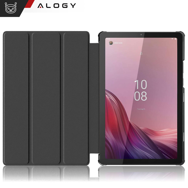 Alogy Etui na tablet Lenovo Tab M9 2023 9" TB310XU TB310FU Book Cover Case Granatowe