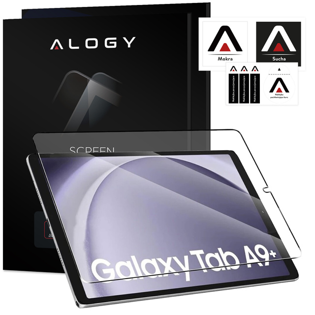  Alogy Screen Protector Pro+ Szkło hartowane do Samsung Galaxy Tab A9+ Plus 2023 11" X210/X215/X216 na ekran na tablet