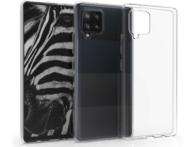 Etui na telefon silikonowe do Samsung Galaxy A42 5G silikonowe przezroczyste