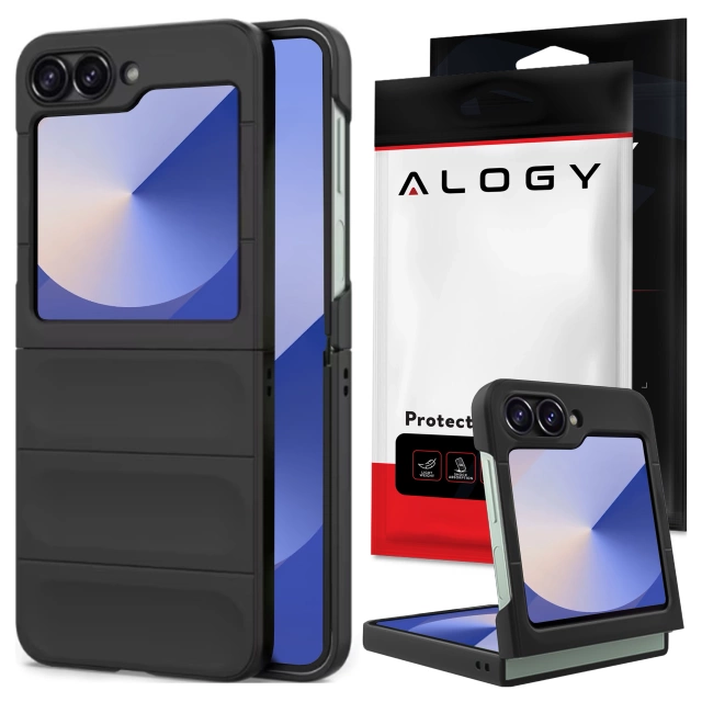 Etui ochronne na telefon Magic Shield obudowa plecki case do Samsung Galaxy Z Flip 6 Czarne