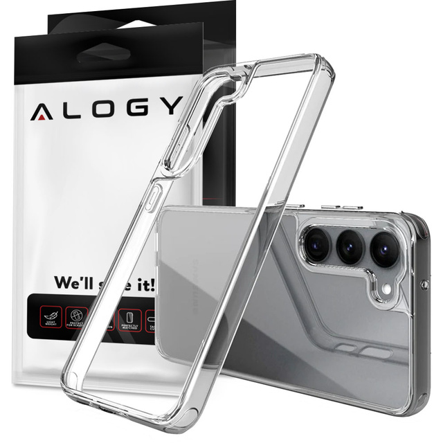 Alogy Etui ochronne obudowa Hybrid Case do Samsung Galaxy S23 Plus Przezroczyste