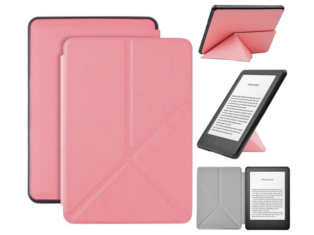 Etui do czytnika ebook Alogy Origami do Kindle Paperwhite 4 Różowe