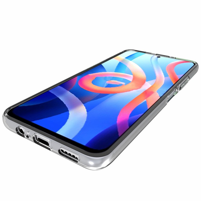 Alogy Etui na telefon silikonowe do Xiaomi POCO M4 Pro przezroczyste