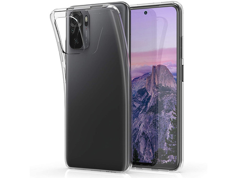 Etui na telefon silikonowe do Xiaomi Redmi Note 10/10s przezroczyste