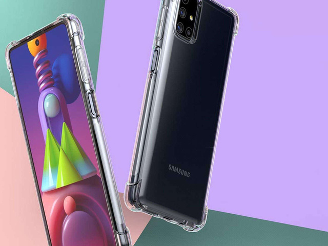 Alogy Etui na telefon pancerne ShockProof do Samsung Galaxy M51 przezroczyste