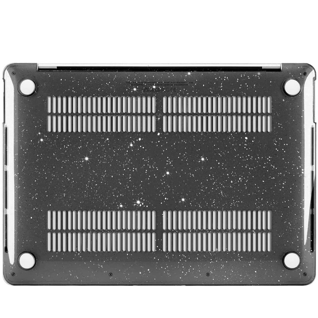 Alogy Etui Hard Case do Apple MacBook Pro 13 2016-2020 Glitter Black