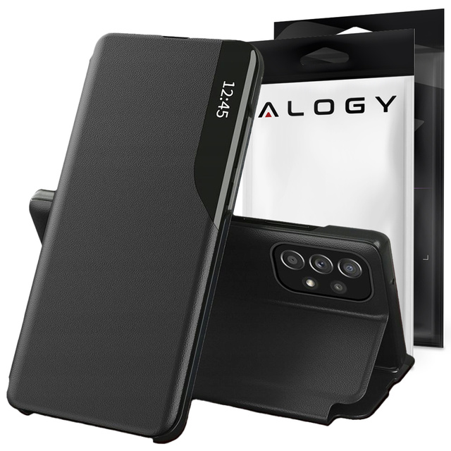 Alogy Etui na telefon Smart View Cover z klapką portfel skórzane do Samsung Galaxy A13 4G/LTE