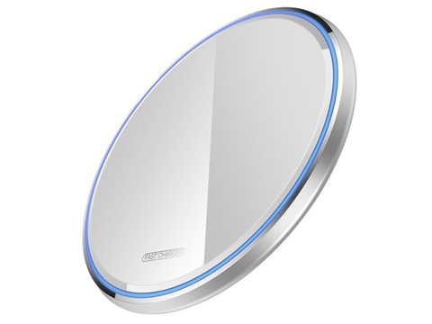 Alogy Fast Charger Ładowarka indukcyjna Qi USB-C Type C 15W White