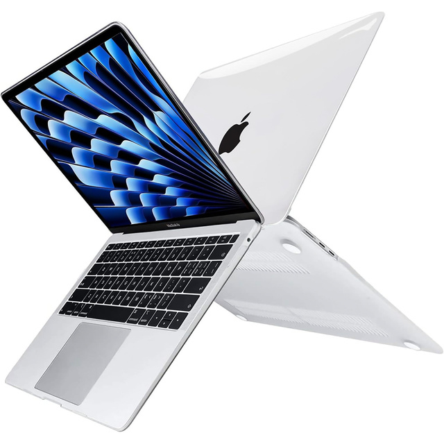 Alogy Etui do Macbook Air 15 M2 2023 A2941 Case obudowa pokrowiec Clear Hard Cover Przezroczyste