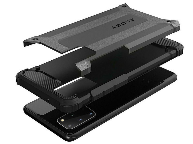 Etui na telefon Alogy Hard Armor do Samsung Galaxy S20 Plus szare