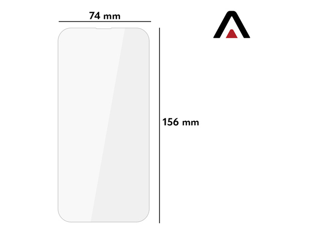 Alogy Szkło hartowane do telefonu na ekran do Apple iPhone 13 Pro Max/ 14 Plus