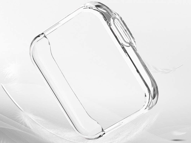 Alogy Silikonowe etui do smartwatcha do Xiaomi Mi Watch Lite/ Redmi Watch Przezroczyste