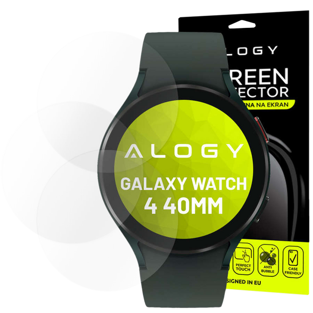Alogy Folia hydrożelowa x3 Hydrogel do Samsung Galaxy Watch 4 40mm