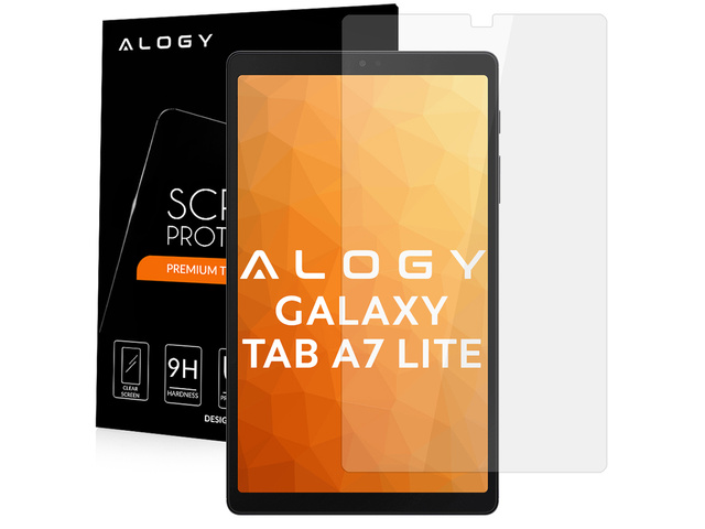 Alogy Szkło hartowane na tablet 9H do Samsung Galaxy Tab A7 Lite 8.7 T220/T225