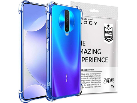 Alogy Etui na telefon ShockProof do Xiaomi Redmi K30/ Poco X2 przezroczyste