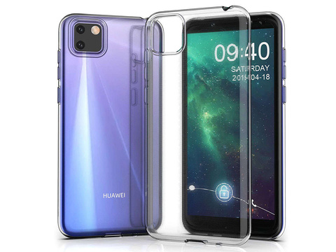 Etui na telefon silikonowe do Huawei Y5P Crystal Case