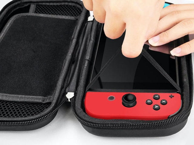 Etui do konsoli futerał pokrowiec Alogy do Nintendo Switch/ Switch OLED Niebieskie 02