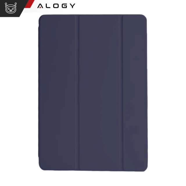 Etui do Apple iPad 10gen. 10.9" 2022 / A16 11gen. 11" 2025 obudowa na tablet Alogy Smart Case Pencil Holder Granatowe