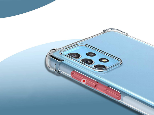 Alogy Etui na telefon pancerne ShockProof do Galaxy A72 Przezroczyste