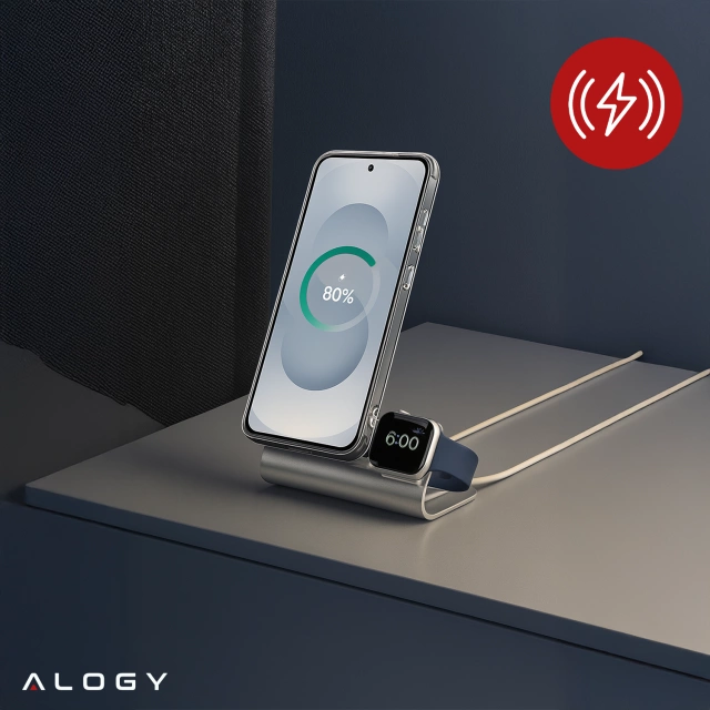 Etui Przezroczyste do Samsung Galaxy S25, Podwyższone Krawędzie, Idealne Dopasowanie, PC + TPU, Alogy HybridShield™ Case