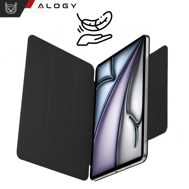 Etui magnetyczne 360 do Apple iPad 10.9" gen 10 Alogy Magnetic 360 Case obudowa ochronna na tablet Czarne