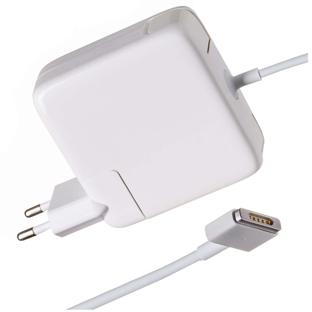 Alogy Ładowarka zasilacz do MacBooka Charger do Apple MacBook MagSafe 2 T-type 60W Biała
