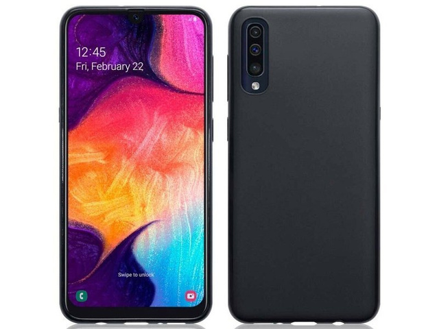 Etui na telefon silikonowe Alogy do Samsung Galaxy A30S/A50/A50S czarne
