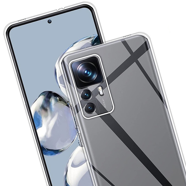 Alogy Etui Silikonowe ochronne TPU obudowa do Xiaomi 12T / 12T Pro Przezroczyste