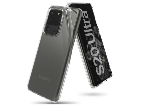 Etui na telefon silikonowe do Samsung Galaxy S20 Ultra Crystal Case